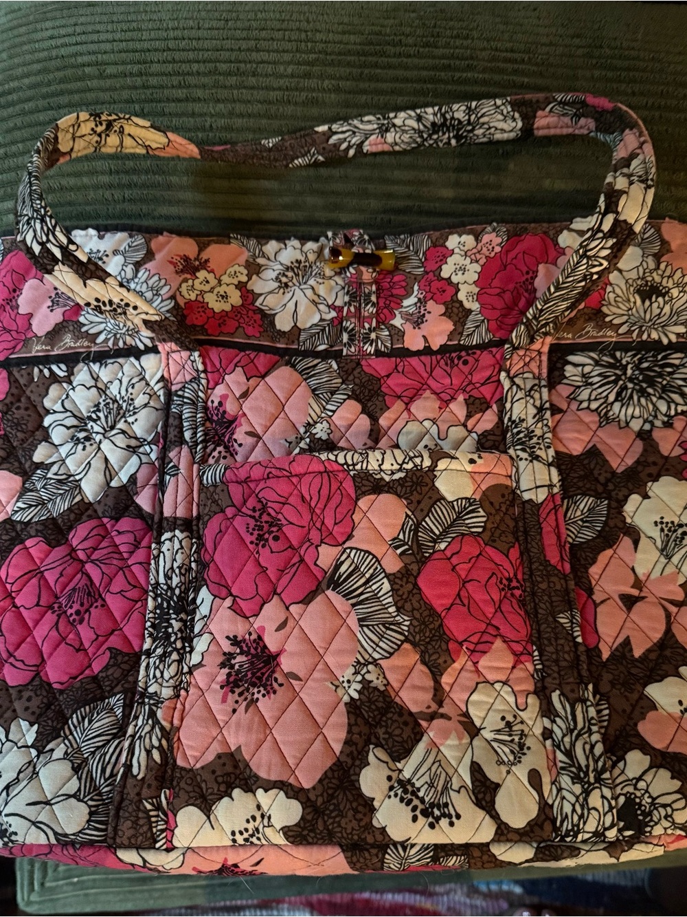 Vera Bradley Women's Quilted Floral Shoulder Bag